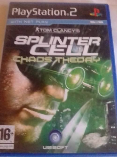 SPLINTER CELL CHAOS THEORY - PLAY STATION 2 GAME - IN VERY GOOD CONDITION - SEE BELOW FOR INFO.