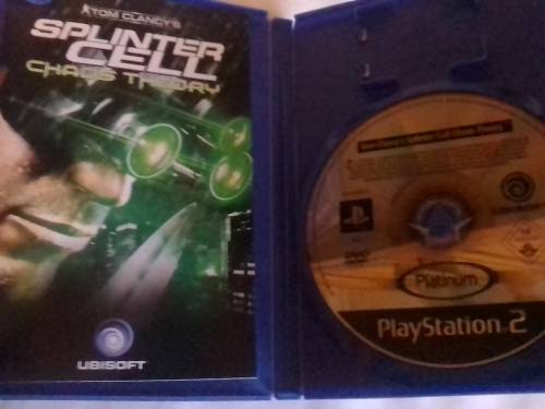 SPLINTER CELL CHAOS THEORY - PLAY STATION 2 GAME - IN VERY GOOD CONDITION - SEE BELOW FOR INFO.