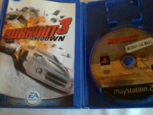 BURNOUT 3 TAKEDOWN - PLAY STATION 2 GAME - VERY GOOD CONDITION - SEE BELOW FOR INFO: