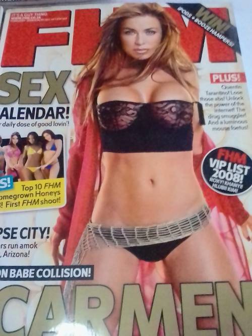 3 x FHM 2008 MAGAZINES - EXCELLENT CONDITION - SEE FOR MORE INFO BELOW.