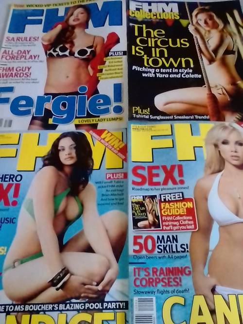 3 x FHM 2007 MAGAZINES (INCLUDED, COLLECTIONS EDITION) - SEE FOR MORE INFO BELOW.