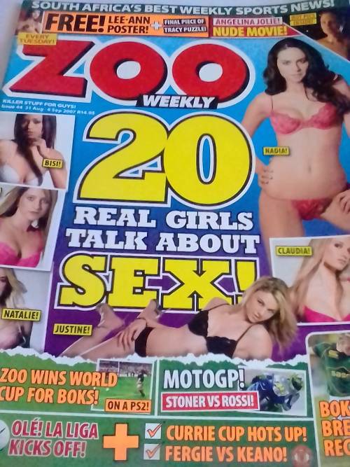 2 x ZOO 2007 MAGAZINES - EXCELLENT CONDITION - SEE FOR MORE INFO BELOW.