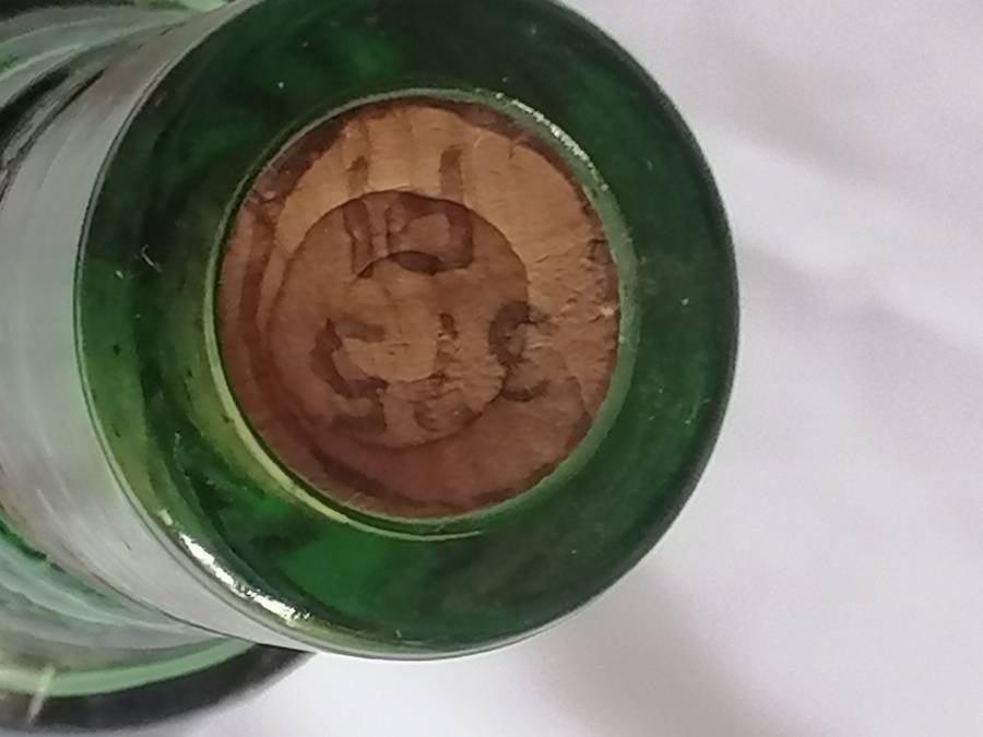 Rare, WWII Sealed Bottle of Chianti Red Italian Wine 1940's.