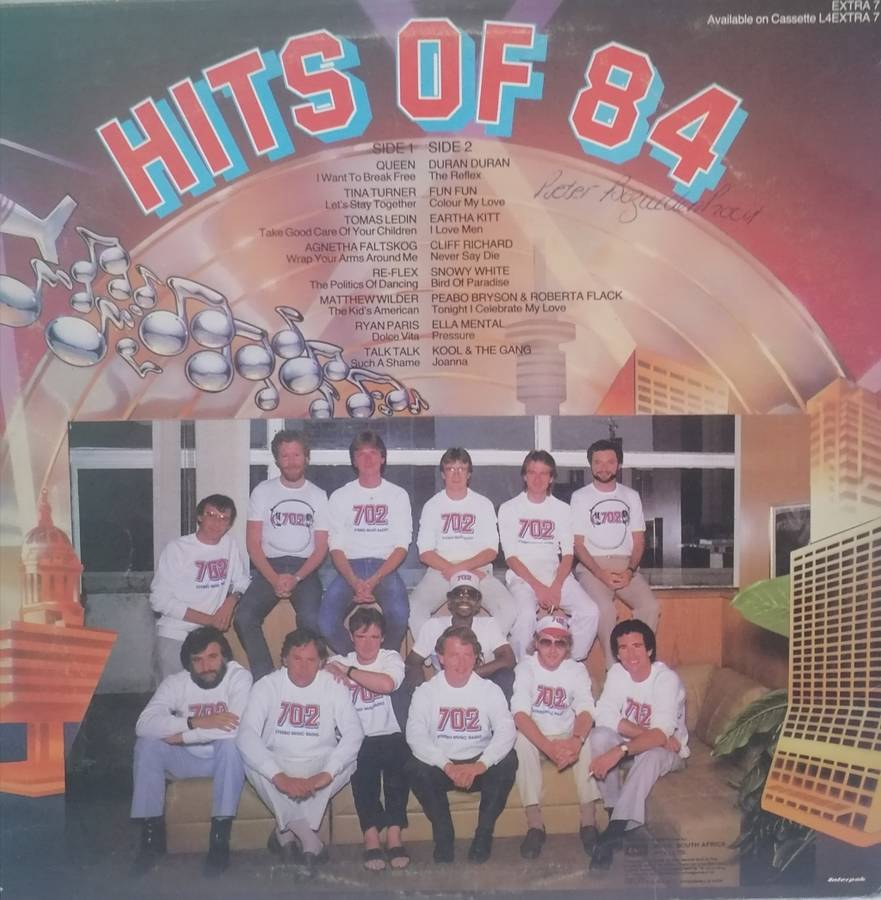 702 (HITS OF 84) - VINYL IN VERY GOOD CONDITION - SEE BELOW FOR INFO.