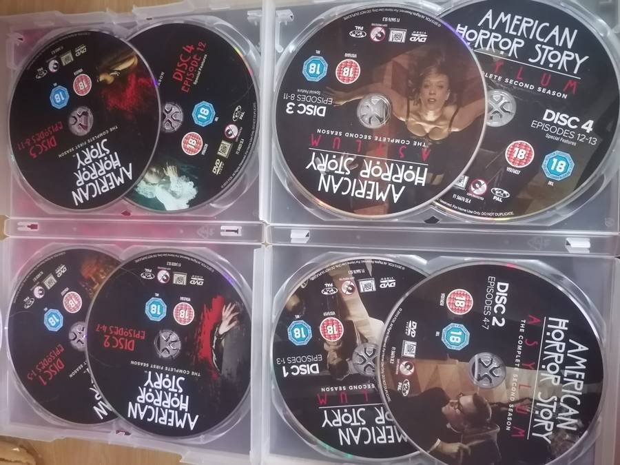 DVD - Series 1 & 2 , American Horror story.