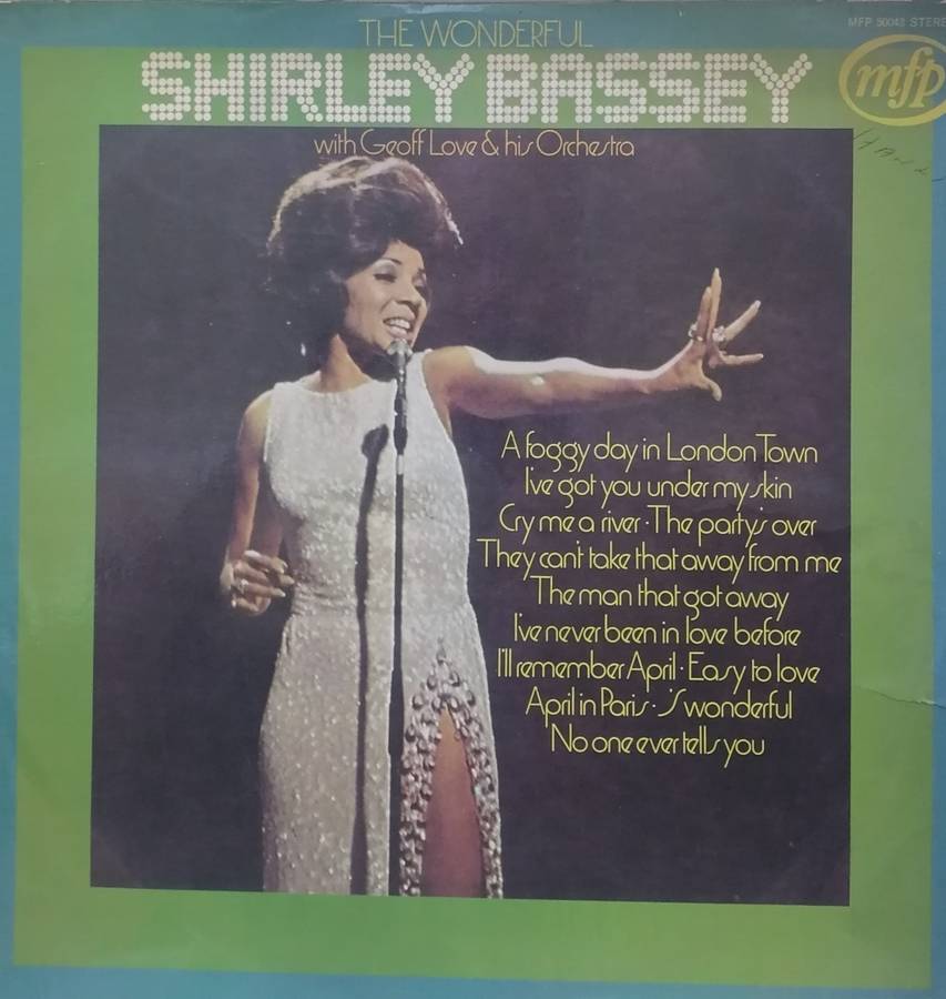 SHIRLEY BASSEY - VINYL IN VERY GOOD CONDITION. - SEE BELOW FOR INFO.