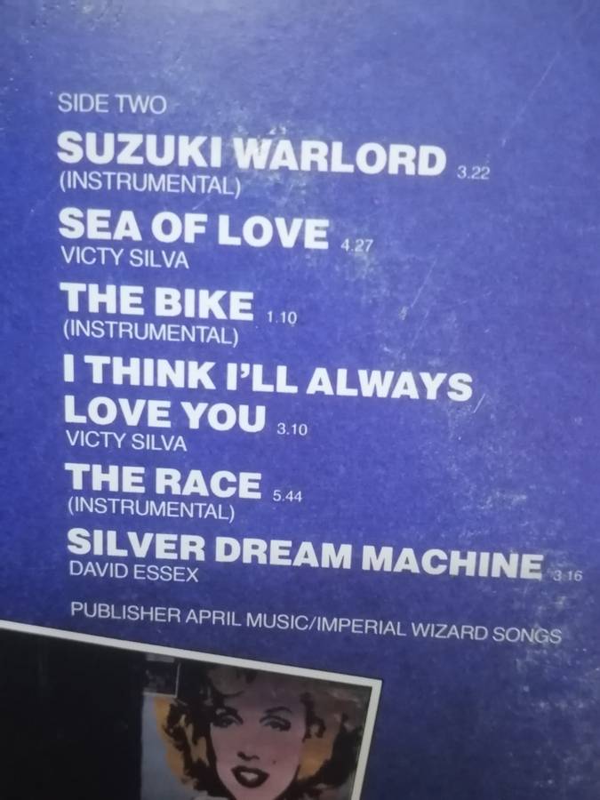 DAVID ESSEX (SILVER DREAM RACER) - VINYL IN EXCELLENT CONDITION - SEE BELOW FOR INFO.