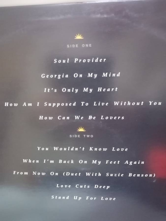 MICHAEL BOLTON (SOUL PROVIDER) - VINYL IN EXCELLENT COND. - SEE BELOW FOR INFO.