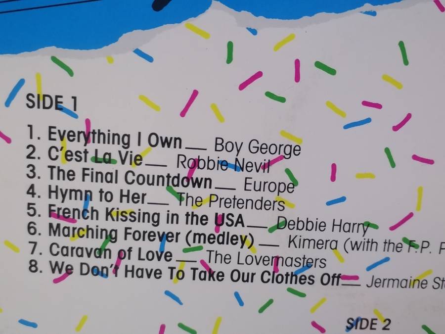 POP SHOP 34 - (GOES FAST FORWARD) - VINYL IN EXCELLENT COND. - SEE BELOW FOR INFO.