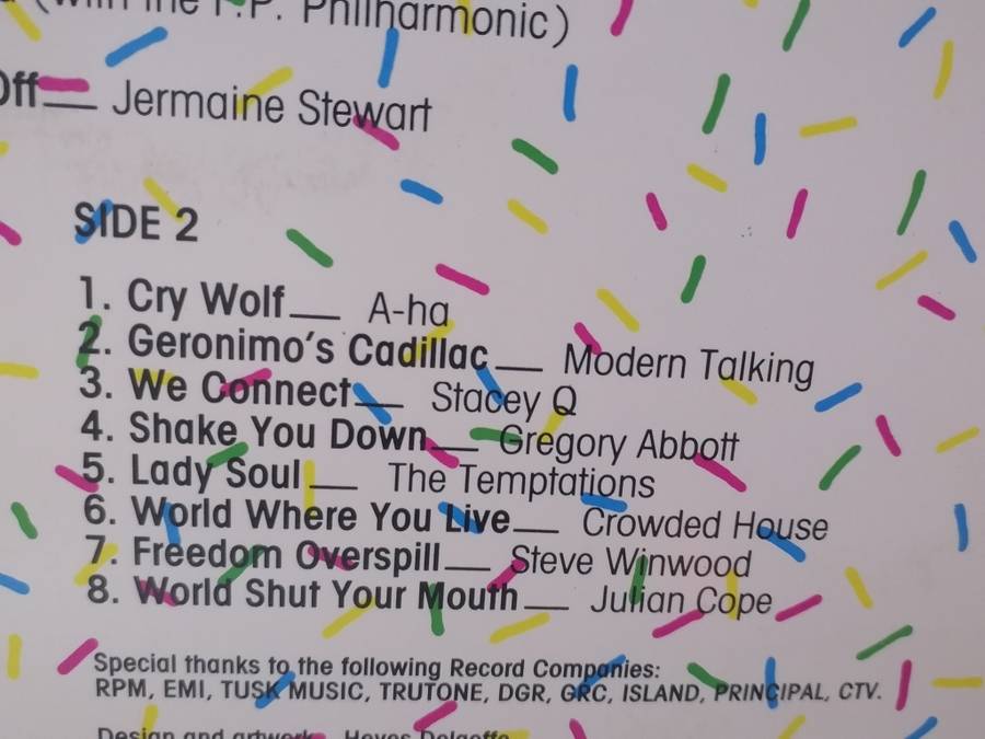 POP SHOP 34 - (GOES FAST FORWARD) - VINYL IN EXCELLENT COND. - SEE BELOW FOR INFO.