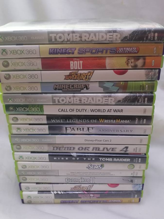 18x XBOX 360 GAMES - GREAT COLLECTION LOT - ALL ORIGINAL - VERY GOOD CONDITION - SEE BELOW FOR INFO.
