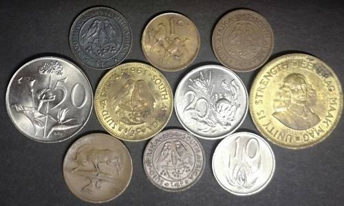 *Crazy Start!* MIX LOT OF 10 SA COINS