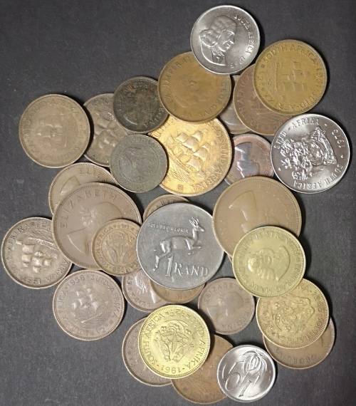 *Crazy Start!* MIX LOT OF 30+ SA COINS
