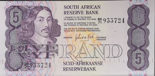 *Crazy R1 Start!!* Gerhard de Kock R50 - R5 set with  C L Stals R2 Interesting Serial Numbers