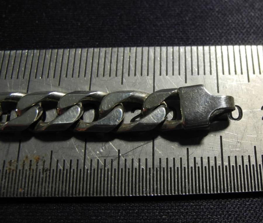 Sterling Silver ID Bracelet 18.6g