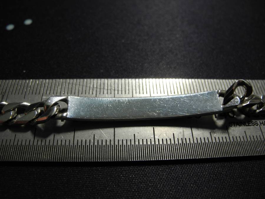 Sterling Silver ID Bracelet 18.6g