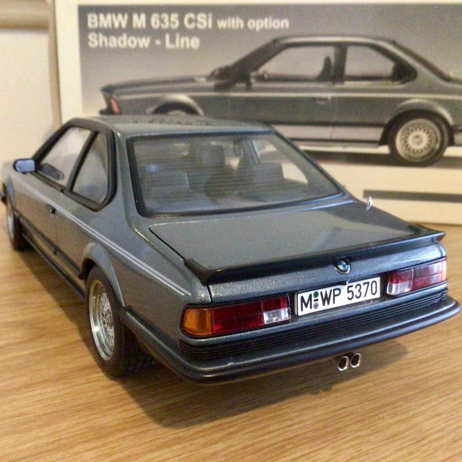 Very Rare AUTOART BMW M635CSi 1/18 Scale Diecast Model Car Boxed!