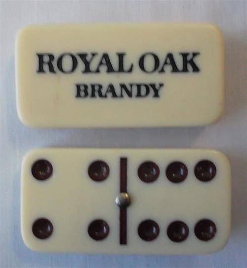 Royal Oak Brandy Dominoes Set