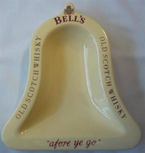 Bells Old Scotch Whiskey Bell Ashtray