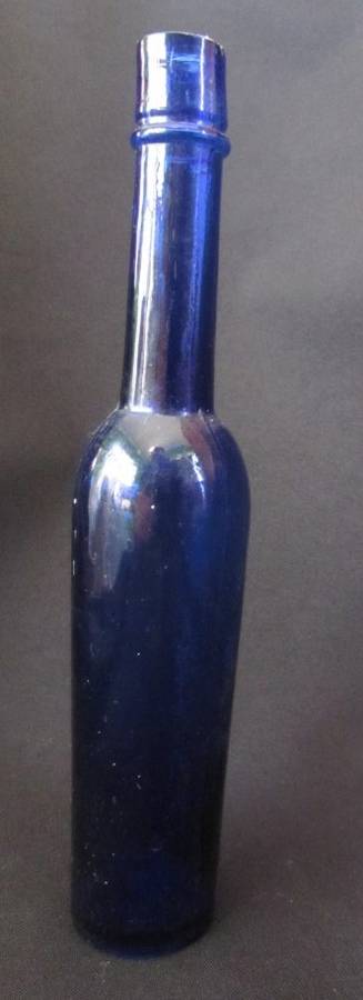 Antique Blue Glass bottle