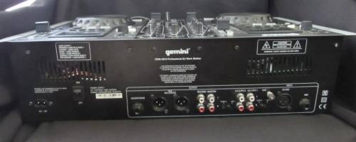 Gemini CDM-3610 Dual MP3 DJ CD Mixing Console