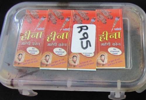 Henna stamps and ink