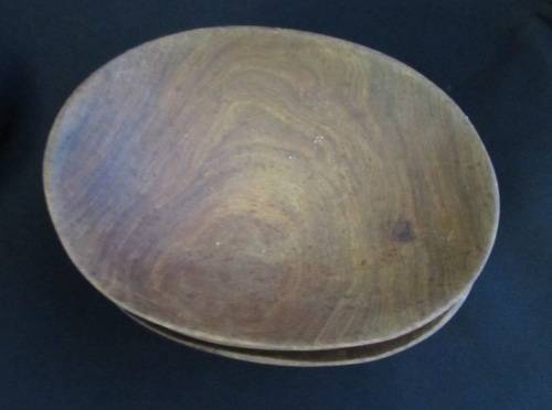 Small wooden snack bowls set of 4