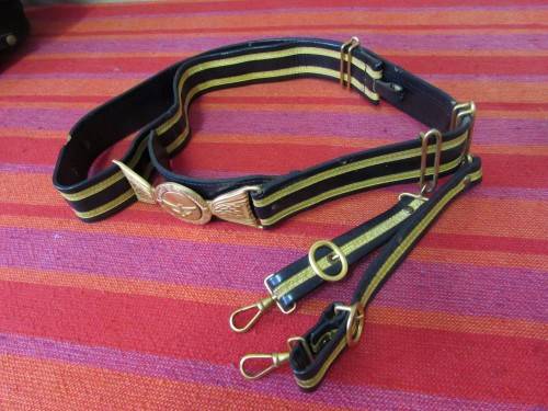 S A A F Ceremonial SWORD belt