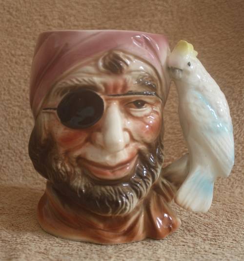 Porcelain Pirate Face Just for You