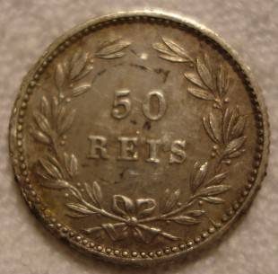 1889   50 Reis    Portugal