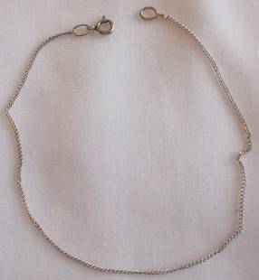 Silver Ankle chain (19cm)