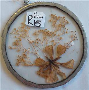 Dried Flower Suncatcher