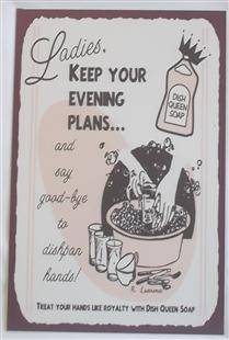 Hand Cream Metal Tin Sign