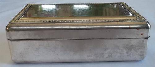 Silver Plated Jewellery Box