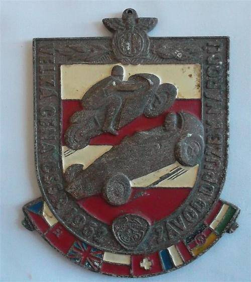 Collectable  Velka Cena CSSR 1962 Racing Motor Badge