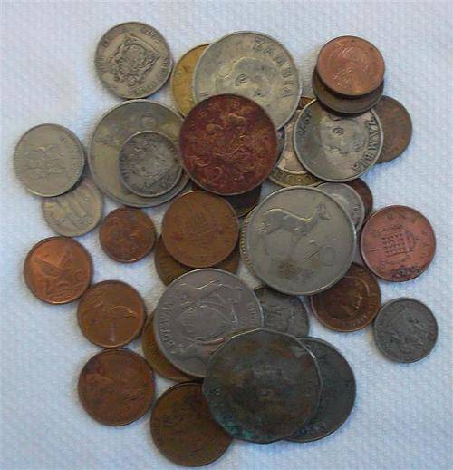 Collection of +- 36 Africa  Coins