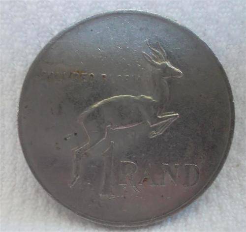 1982  R1   Vorster South Africa Coin