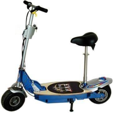 EZ RIDER EX3 ELECTRIC SCOOTER, 24V, 2X BATTERIES, WITH CHARGER, WORK FINE
