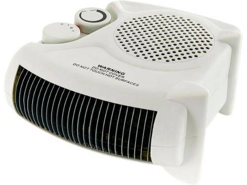 Logik FAN HEATER FH-06, 2 heating power: 1000/2000W, Adjustable thermostat control, Safety cut-off