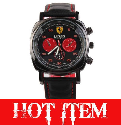 Ferrari Mens Luxury Sports Racing Watches***SIZZLING HOT***Don't Miss Out!!