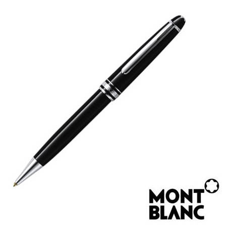 MontBlanc Meisterstuck Platinum Line Classique Ballpoint Pen - Black IN BOX NEW BUY NOW