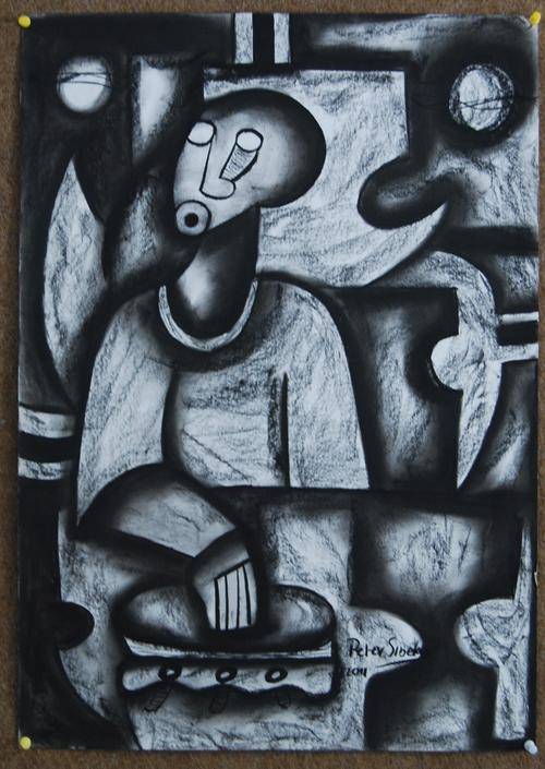 PETER SIBEKO PASTELS