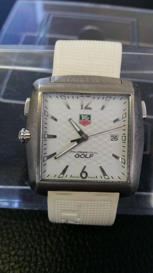 TAG HEUER GOLF: TIGER WOODS EDITION WITH EXTRA STRAP