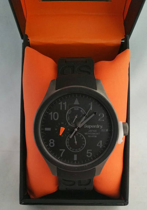 SUPERDRY SCUBA: WATCH FOR MEN **R1 AUCTION**