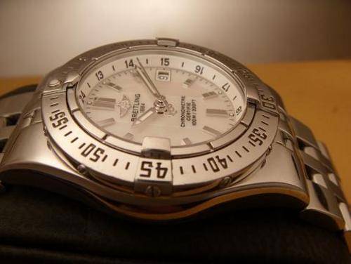 BREITLING LADIES STARLINER WATCH MOTHER OF PEARL   **NO RESERVES**