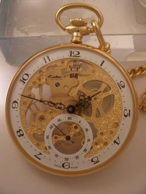 KOLBER GENEVE  POCKET WATCH IMMAC @@    ESTATE      @@          NO RESERVES