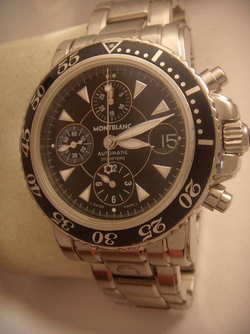 MONT BLANC AUTO MEISTERSTUCK CHRONOGRAPH IMMACULATE   @@@ NO RESERVES@@