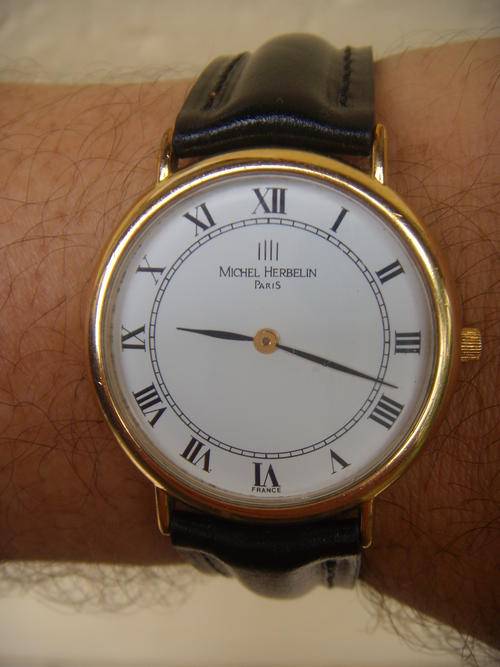 MICHEL HERBELIN  MENS WATCH   @  @@ NO RESERVES@@