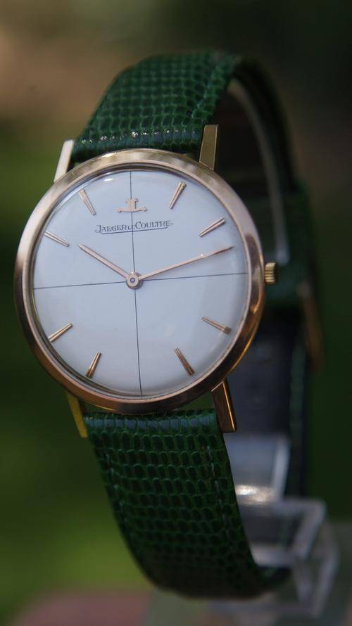 JAEGER LE COULTRE MINT  SOLID 18K GENTS TIMEPIECE           NO RESERVES