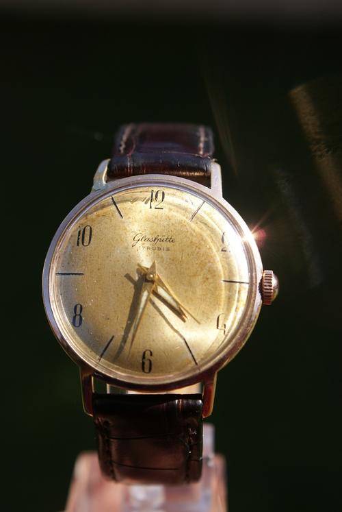 GLASHUTTE VINTAGE MANUAL WIND     NO RESERVES